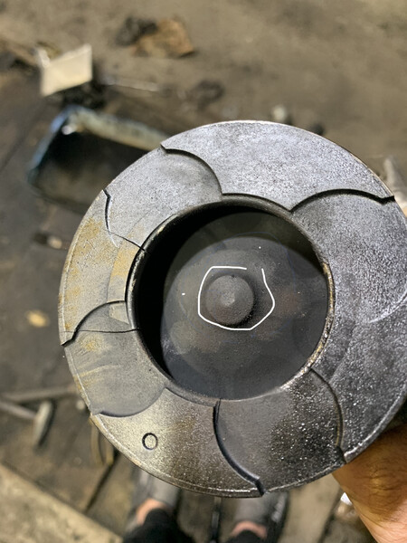 Комплект поршней std Mitsubishi Pajero Sport  2011 універсал 2.4 Дизель Мелітополь