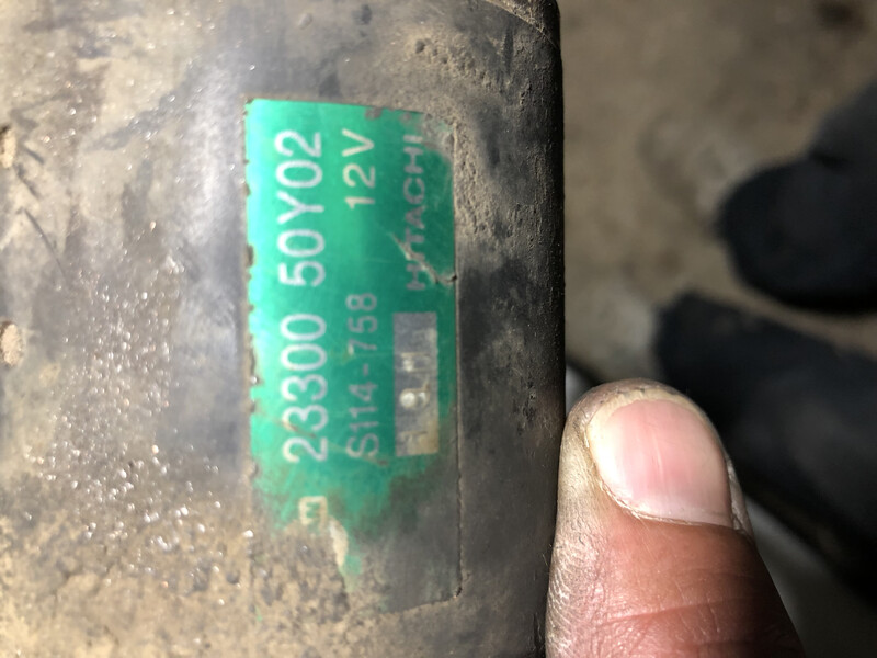 Стартер Nissan Primera P10  1994 універсал 1.6 Бензин 