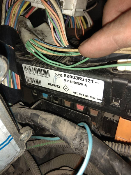 Блок upc Renault Megane 2 2005 1.4 Бензин Черкассы