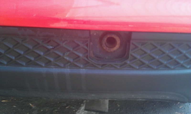 Заглушка заднего бампера Ford Focus 3 хэтчбек 2013 г.  1.6 л бензин Киев