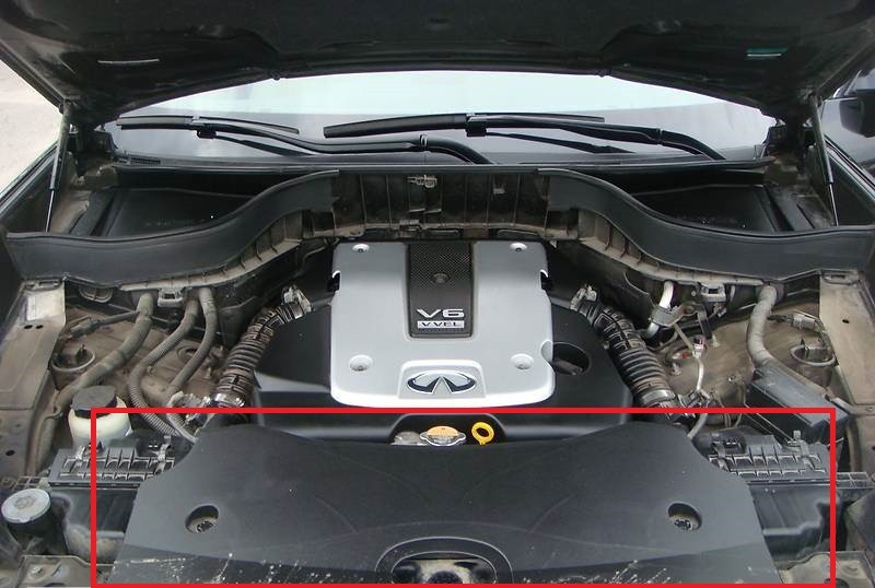 Верхняя панель (воздуховод) Infiniti FX 37 2011 3.7 Бензин Киев
