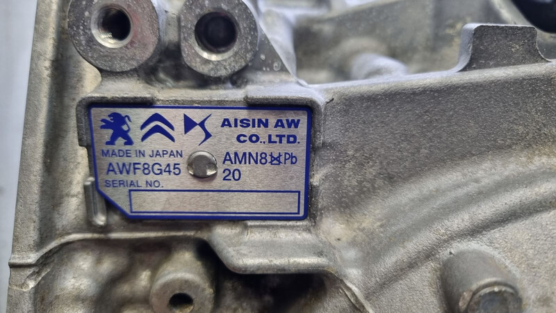 АКПП AWF8G45   Peugeot Traveller, Toyota Corolla, Toyota ProAce, Volvo XC60