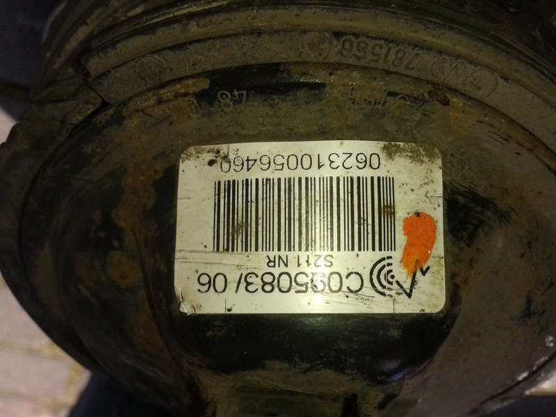 Пневмоподушка С 09508306   Mercedes E-Class