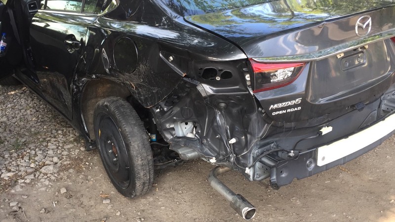 Заднє ліве крило Mazda 6 2015 р.  2.5 л бензин Новомосковськ