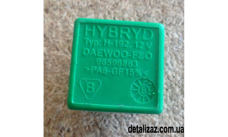 Реле зеленое 96596863 Daewoo Lanos 2005 г.  1.5 л бензин Павлоград