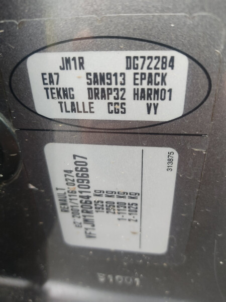 Двери задние Renault Scenic 2  2007 универсал  Электро 