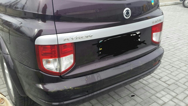 Фонарь зад лев наружный(идет в крыле) SSangYong Kyron  2006 2.0 Бензин Херсон