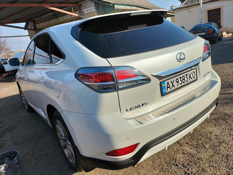 Диффузор бампера заднего Lexus RX универсал 2013 г.  3.5 л бензин Песчанка