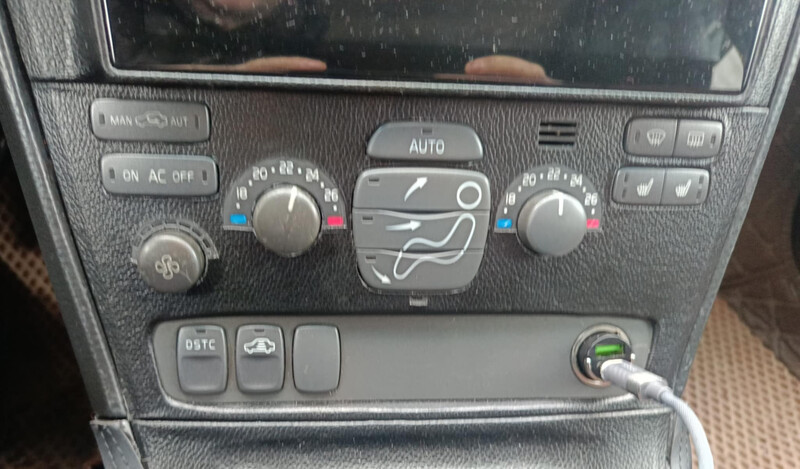 Блок управления климат-контролем Volvo V70 универсал 2002 г.