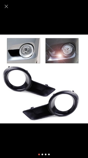 Окуляр накладка на противотуманку левую Toyota Highlander  2008 3.5 Бензин 