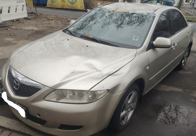 Крыша без люка Mazda 6 2005 г.  Одесса