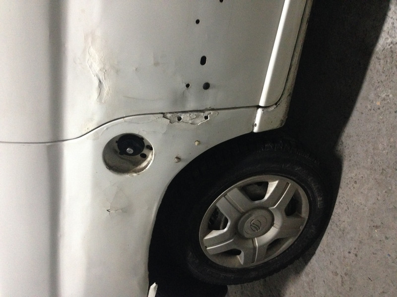 Молдинг крыла Citroen Berlingo  2005 2.0 Дизель Ровно