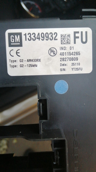 Блок комфорта 13349932 Opel Meriva B хэтчбек 2011 г.  1.3 л дизель Ровно