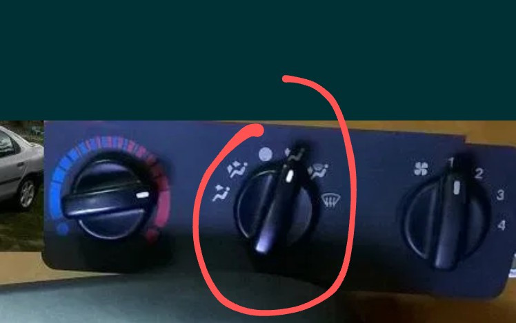 Переключатель обдува печки Ford Mondeo  1995 хетчбек 2.0 Бензин 