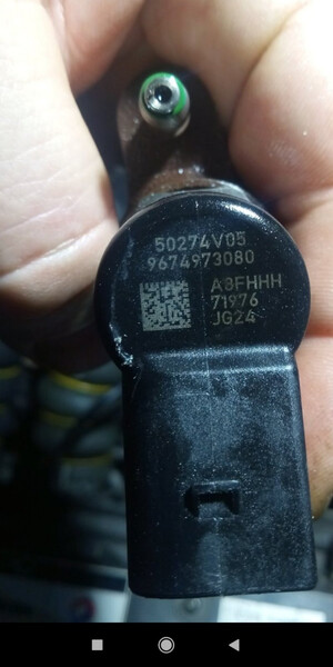 Топливные форсунки 9674973080   Citroen Berlingo, Citroen C4, Citroen C4 Picasso, Citroen C5, Ford C-Max, Ford Fiesta, Ford Focus, Mazda 3, Mazda 5, Peugeot 3008, Peugeot 308, Peugeot 5008, Peugeot Partner, Volvo S40, Volvo V50