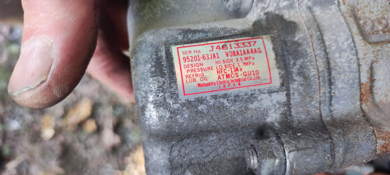 Компрессор кондиционера Suzuki SX4  2008 1.6 Бензин 