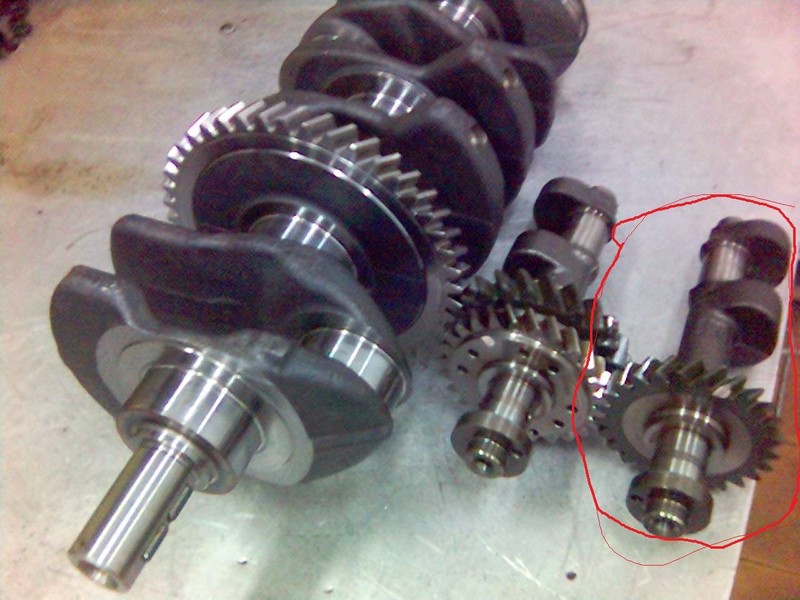 Балансировочный вал и вкладыши Toyota Camry 30  2005 2.4 Бензин Макіївка