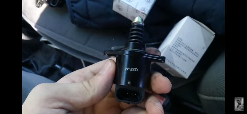 Регулятор холостого хода 7701047909   Chery Amulet, Renault Logan, Renault Megane