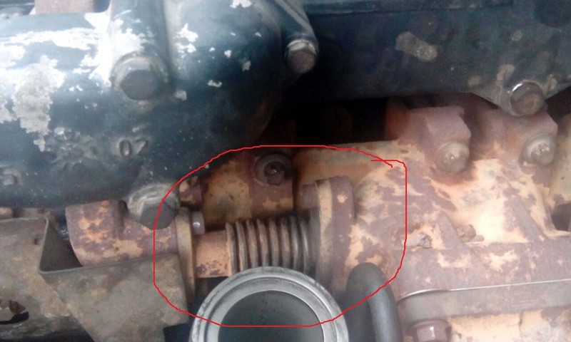 Гофро трубка выхлопного коллектора MAN TGA  2006  Дизель Суми