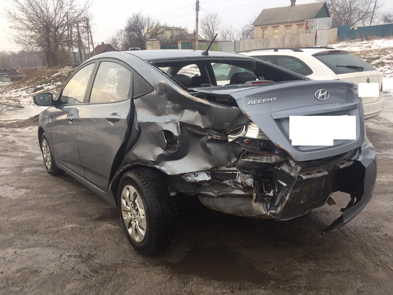 Крило заднє ліве Hyundai Accent  2013 1.6 Бензин 