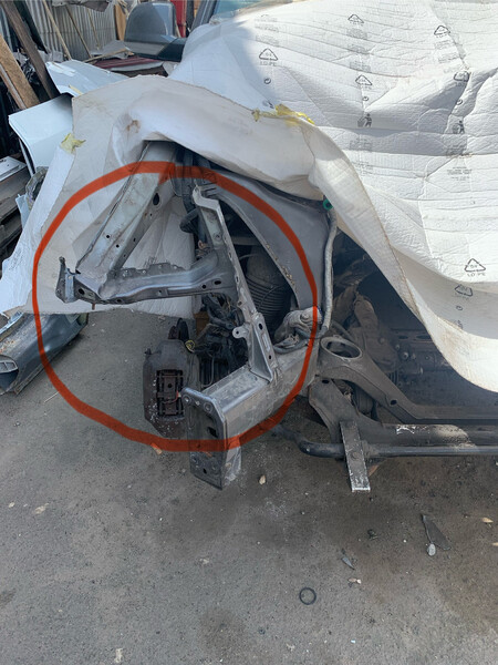 Передняя часть кузова Volkswagen Touareg  2007 универсал 3.6 Бензин Бровары