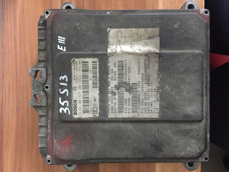 Электронный блок управления двигателем 0281001537   Iveco Daily, Iveco TurboDaily