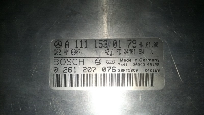 Блок ECU Mercedes Sprinter 314 2004 г.  2.3 л бензин Бар