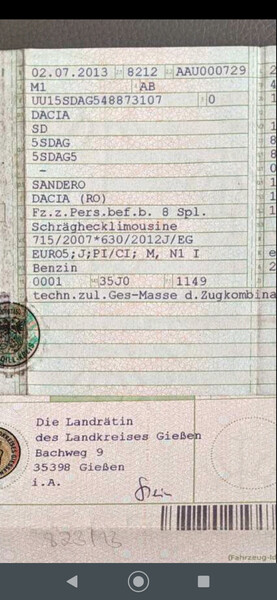 Блок двигателя Dacia Sandero хэтчбек 2013 г.  1.2 л бензин Ровно