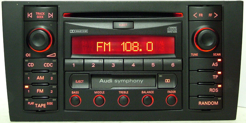 Автомагнитола Audi A6 C5  2000 универсал 2.4 Бензин Харьков