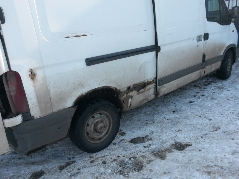 Молдинги кузова Renault Master  1998 2.8 Дизель Киев