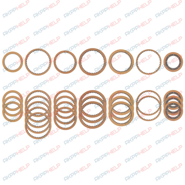 Комплект фрикционных дисков акпп Toyota Highlander U151E 2012 3.5 Бензин 