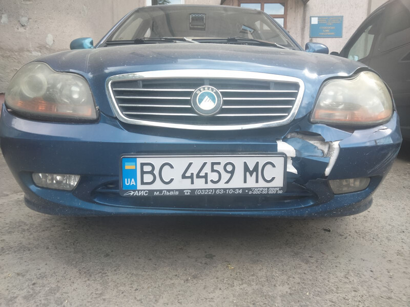Бампер передний Geely CK  2008 1.5 Бензин 