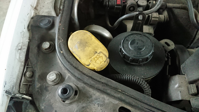 Крышка бачка для омывателя стекол Renault Laguna 2 2002 хетчбек 1.9 Дизель 