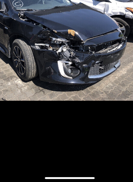 Бампер передний Mitsubishi Lancer X  2017 2.4 Бензин Сумы