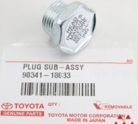 Пробка заливного отверстия мкпп Toyota Carina E  1992 2.0 Бензин 