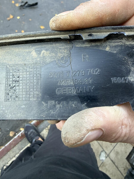 Заглушка бампера BMW 3 Series  2013 2.0 Дизель Одесса