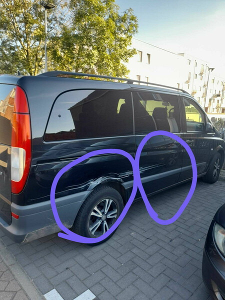 Двері задні Mercedes-Benz Vito 639 2012  Электро 