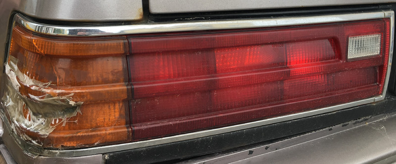 Фонарь задний левый Mitsubishi Galant GLS (E16A) 1986 2.4 Бензин Львов