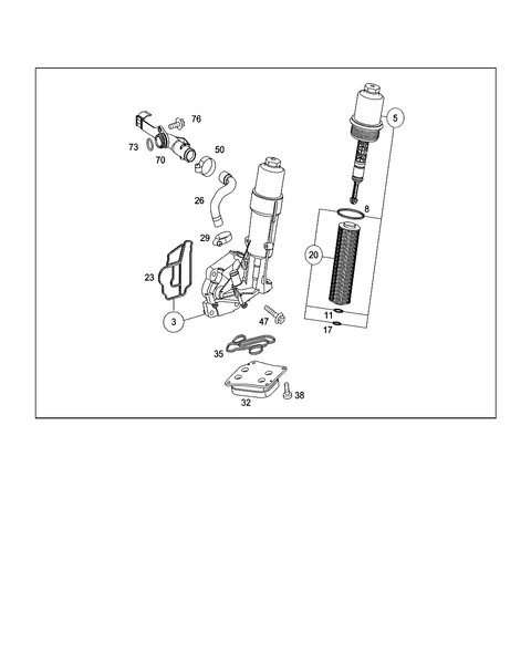Трубка охолодження A 271 200 13 52   Mercedes C-Class, Mercedes CLK-Class, Mercedes E-Class