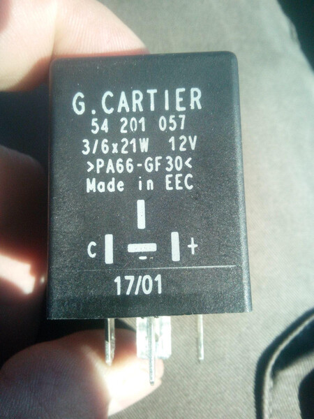 Реле поворотов Renault Mascott 2001 г.  2.8 л дизель