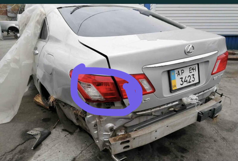 Фонарь задний левый Lexus ES 2008 г.  3.5 л бензин Киев
