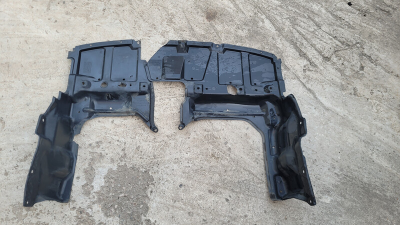 Боковые защиты двигателя под бампер Toyota Corolla E120  2003 хетчбек 1.6 Бензин 