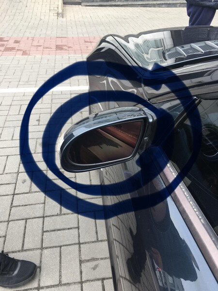 Вставка в зеркало - левое - зеркальный элемент Mercedes-Benz SL-Class  2004 3.5 Бензин Днепр