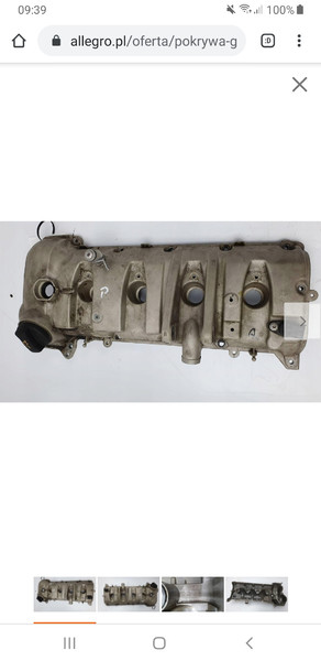 Клапанная крышка Porsche Cayenne 2012 г.  4.8 л бензин Черновцы