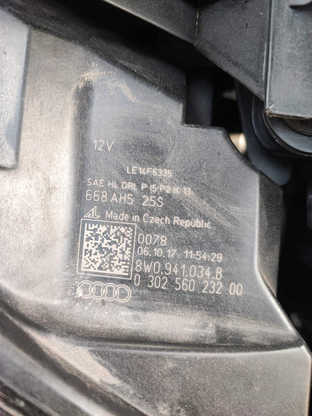 Фара передня фул лед ліва Audi A4 B9 2017 г.  2.0 л бензин Луцк