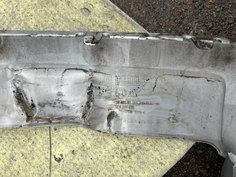 Бампер юбка Skoda Octavia Scout  2017 Олевск