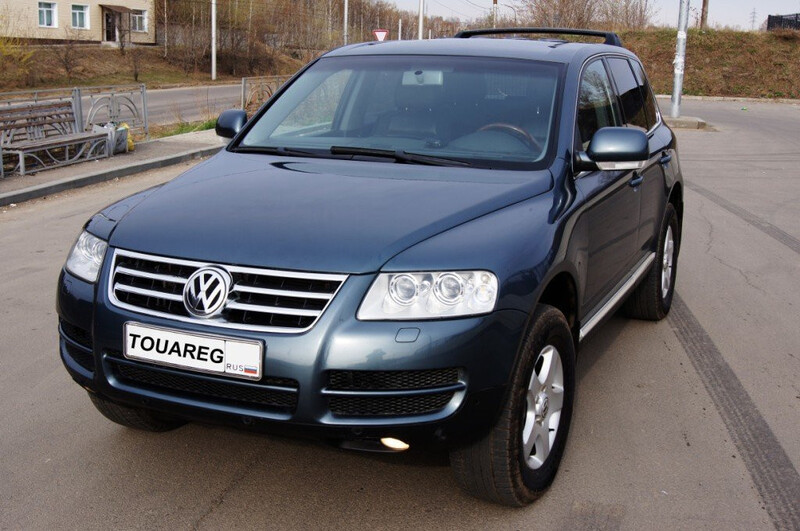 Передок до радиаторов бампер в сборе кроме фар и туманок Volkswagen Touareg  2005 3.2 Дизель Лубны