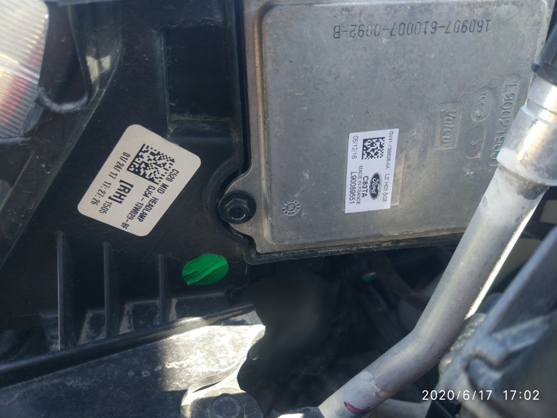 Фара левая линза Ford Escape  2017 1.5 Бензин 