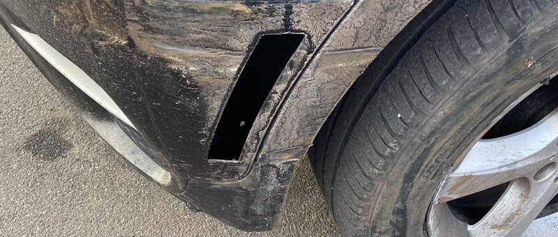 Катафот переднего бампера левый BMW X5 E70  2010 3.0 Бензин 