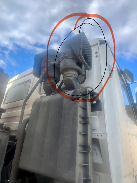 Корпус фильтра воздушного Mercedes-Benz Actros  2001 